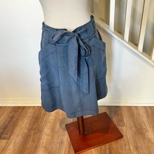 Anthropologie HD lined skirt w/ sash tie belt really nice Preowned condition 10